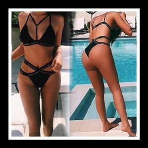 5🌟SELENA ‘GOD SAVE QUEENS’ STRAPPY 2 PC BIKINI